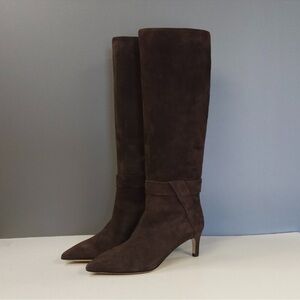 Banana Republic chocolate brown suede Boots
